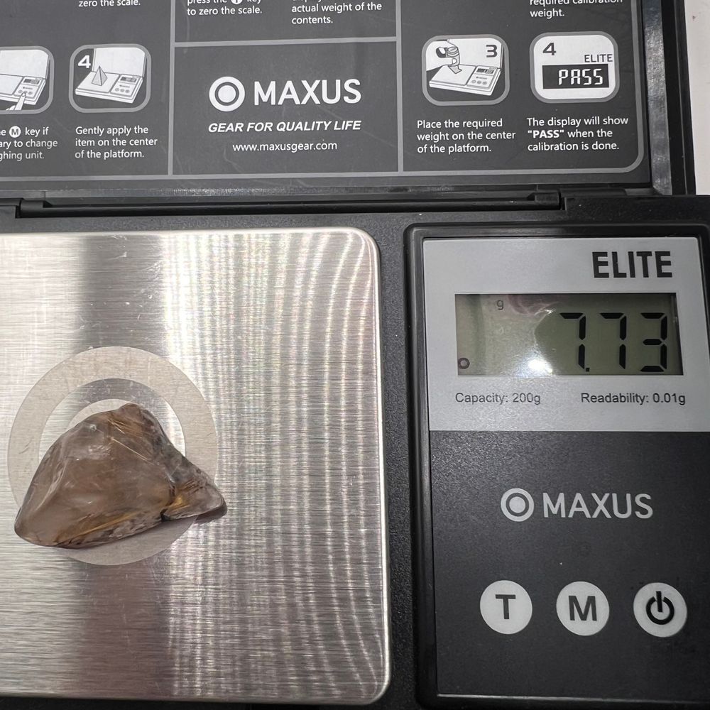 Golden Rutilated‎ Quartz Crystal Freeform - Picture 12 of 12